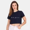 black crop top