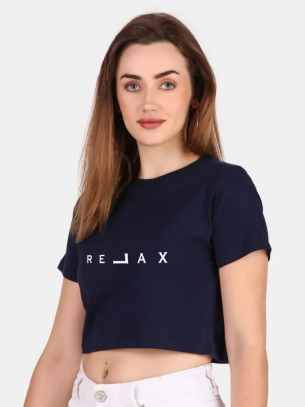 black crop top