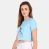 Blue crop top